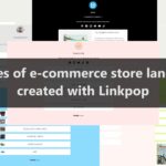 10 Examples of E-Commerce Store’s Landing Pages Created with Linkpop