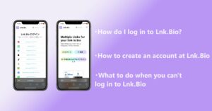 How to log in Lnk.Bio