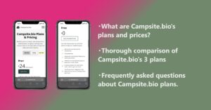 Introducing Campsite.bio plans and pricing